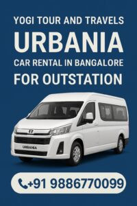 Best Urbania Car Rental in Bangalore for Outstation